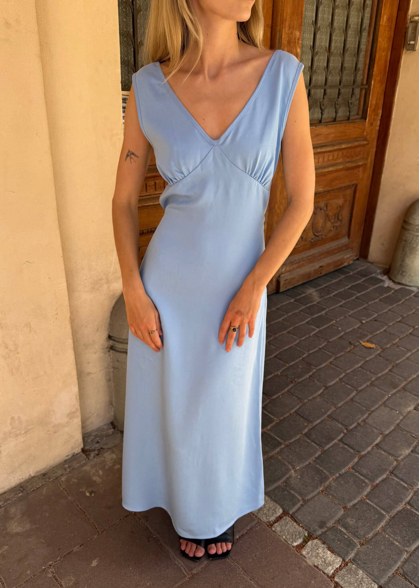 DRESS Bonnie BABY BLUE