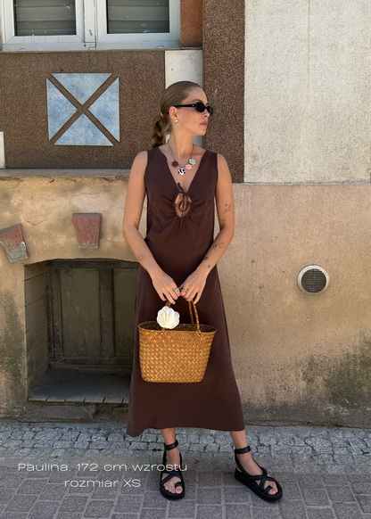 DRESS Willow BROWN