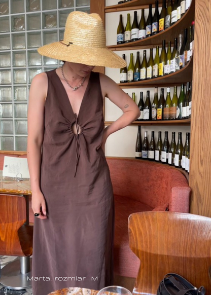 DRESS Willow BROWN