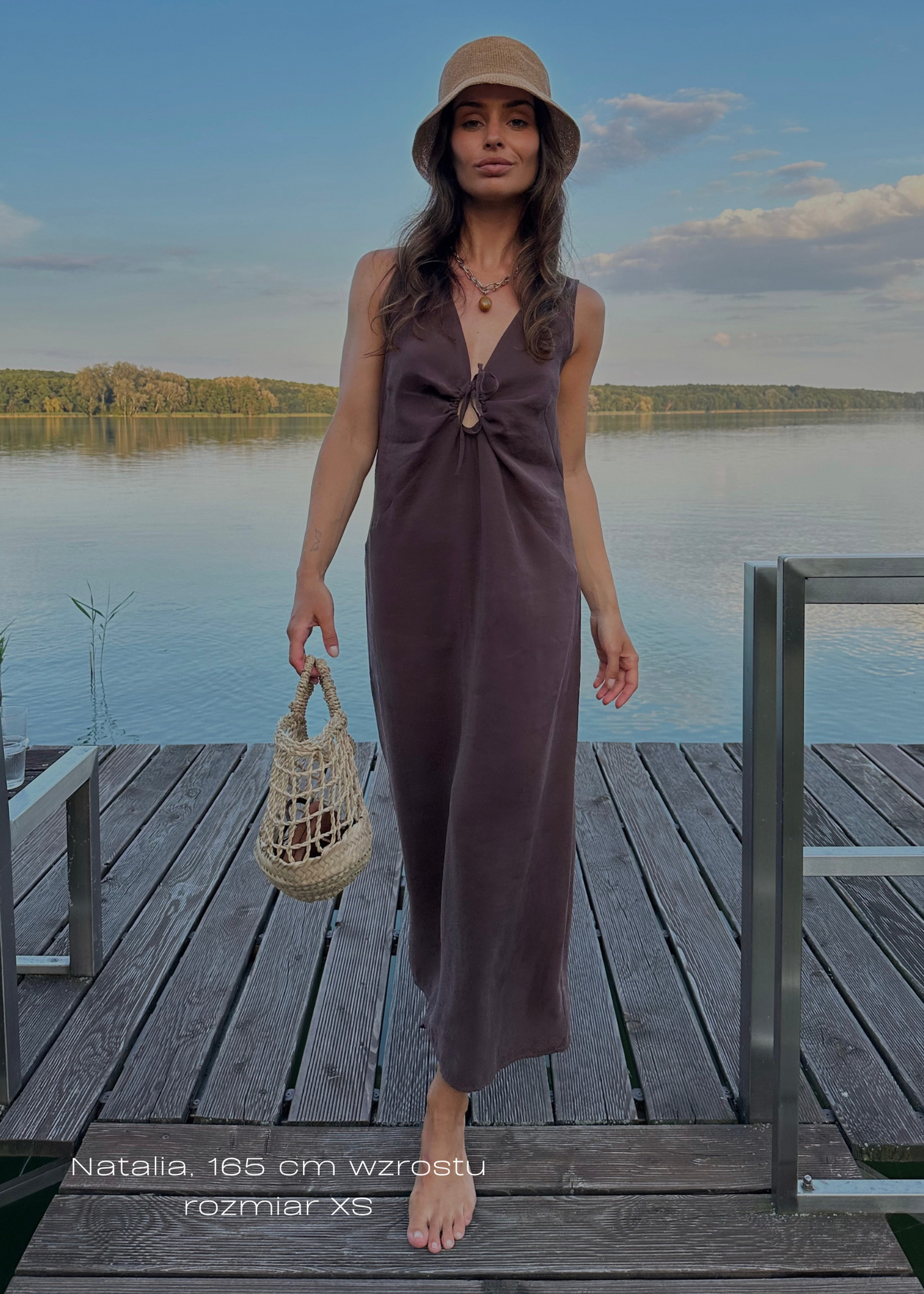 DRESS Willow BROWN