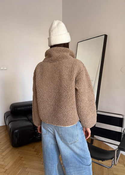 BLUZA Teddy Merino BEŻ