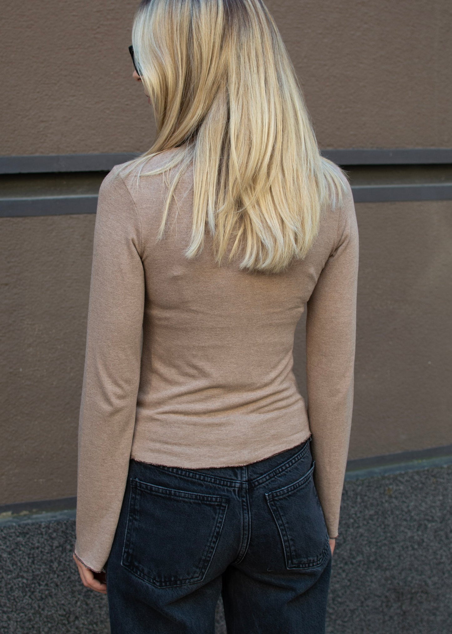 LONGSLEEVE VAL BEŻOWY