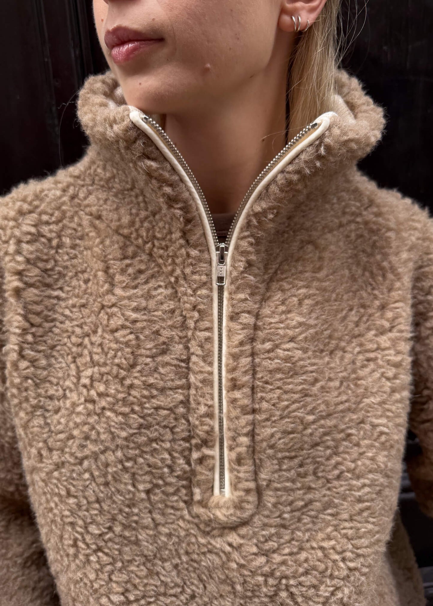 BLUZA Teddy Merino BEŻ