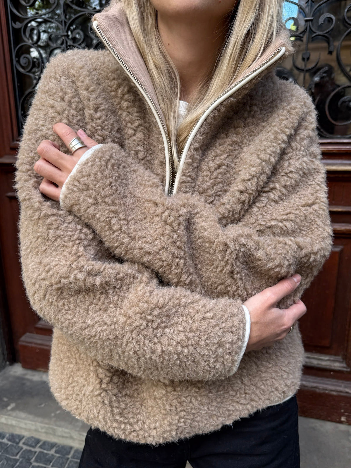 JUMPER Teddy MERINO Beige