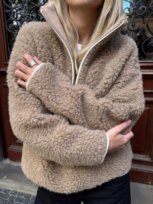 JUMPER Teddy MERINO Beige