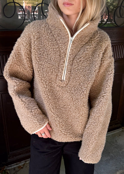 JUMPER Teddy MERINO Beige