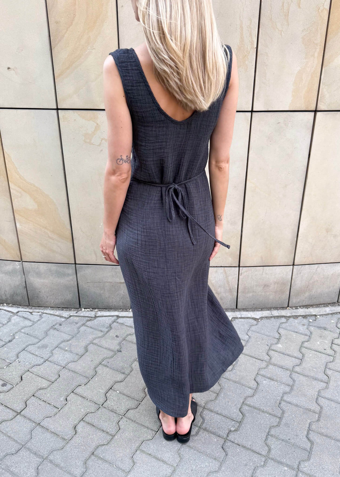 SUKIENKA Bonnie SZARA