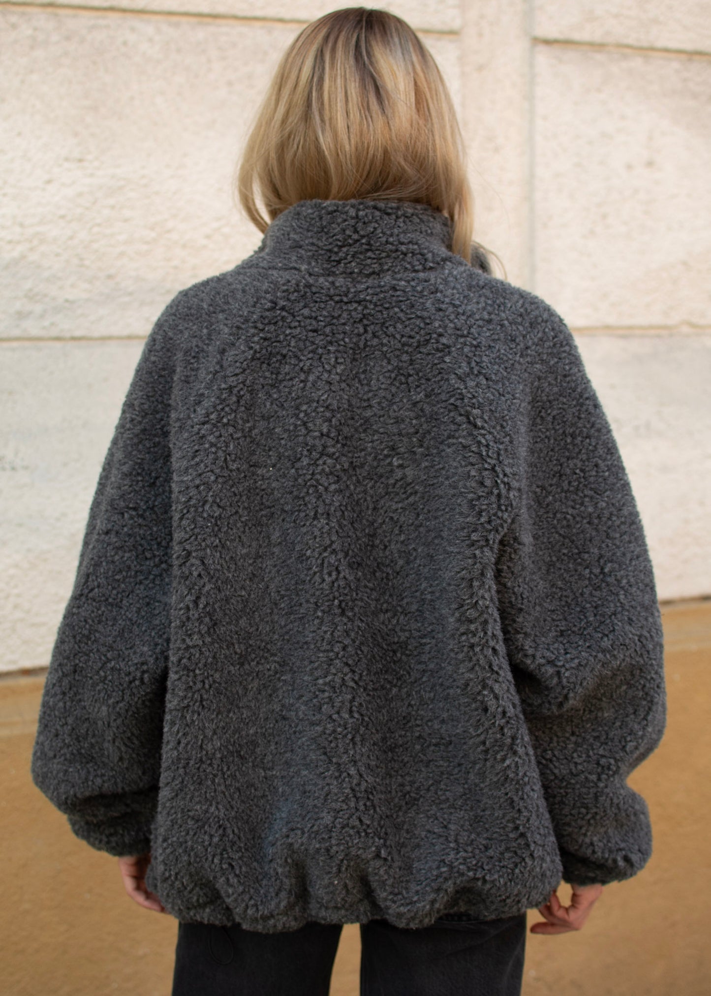 JACKET Lana LONG GRAY