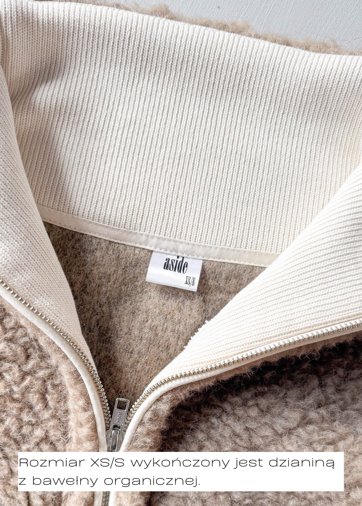 BLUZA Teddy Merino BEŻ