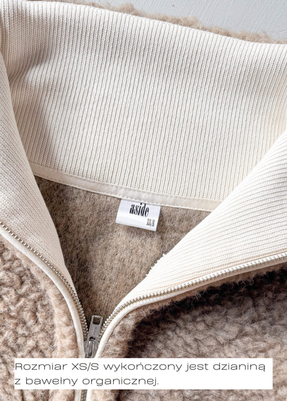 BLUZA Teddy Merino BEŻ